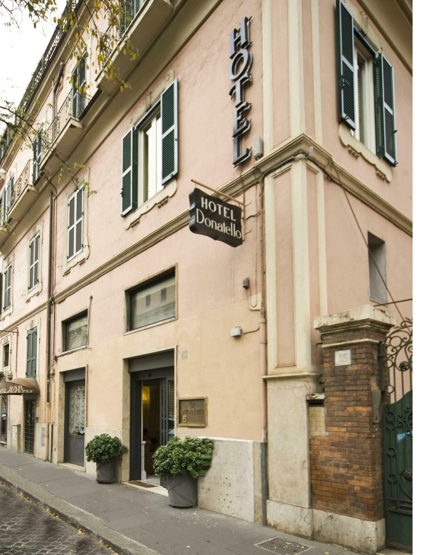 Hotel Donatello Rom Exteriör bild
